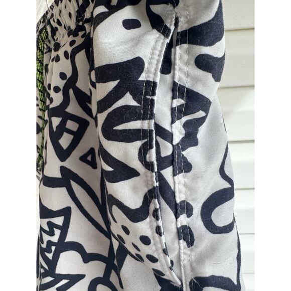 ASOS Men’s Swim Trunks Aztec Beach Mayan Theme Size Medium Shortie - Picture 7 of 12